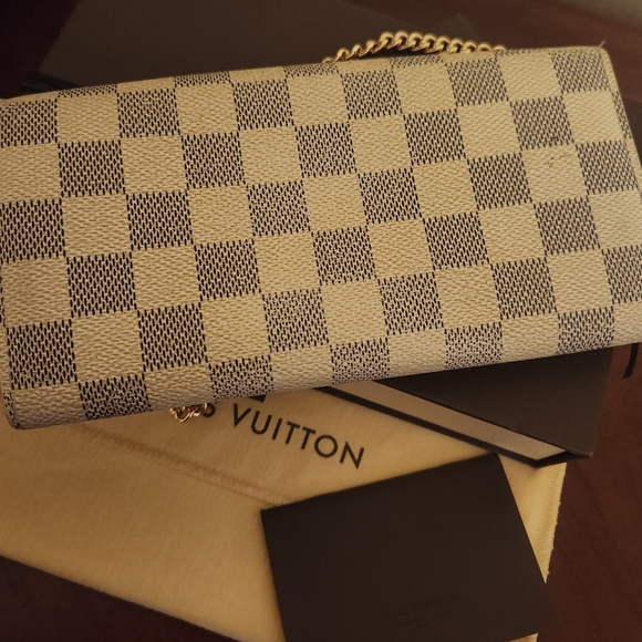 Louis Vuitton Damier Azur Portefeuille Sara Long Wallet - Picture 10 of 10